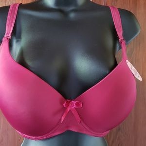 Beautiful Angelina Wine 42 DDD 4 hook Bra